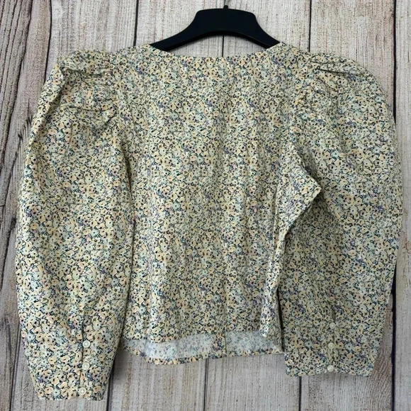 Levis Womens Elora floral blouse size XL - Picture 10 of 12